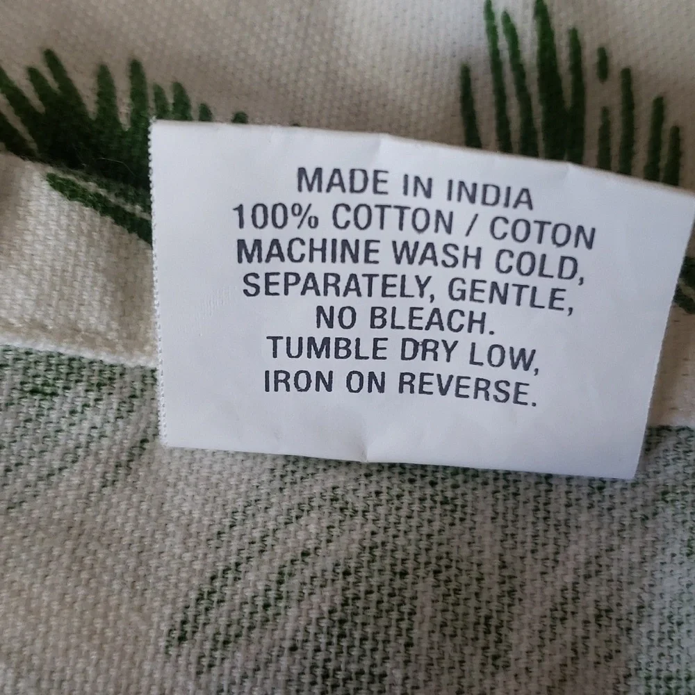 Crate&Barrel cloth pinebough